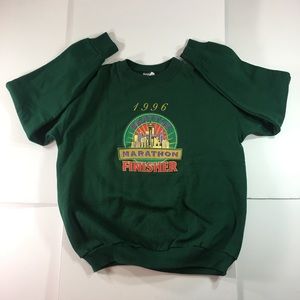 Vintage 1996 Seattle Marathon Pullover Sweatshirt